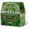 Cerveza Estrella de levante 6 x 25 cl