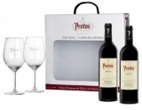 Estuche 2 Botellas Protos Crianza 75 cl + 2 Copas