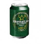 Cerveza Estrella de levante Bote 33 cl