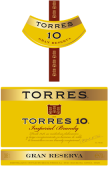 Brandy Torres 10 Aos  70 cl