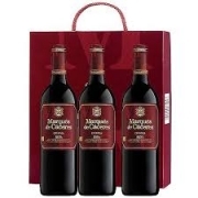 Estuche Marques de Caceres +3 botellas 75 cl  Crianza