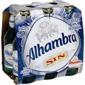 Cerveza Alhambra Sin Alcohol 6 x 25 cl