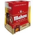 Cerveza Mahou 5 estrellas 6 x 25 cl