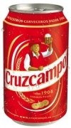 Cerveza Cruz Campo Bote 33 cl