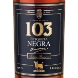 Brandy 103 Etiqueta Negra 1L