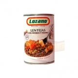 Lentejas con Chorizo Lozano 425 g
