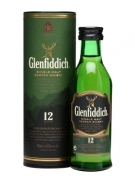 Whisky Glenfiddich 12 Aos Miniatura 5 cl